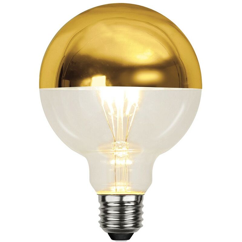

Bombilla LED 4W variable medio dorada E27