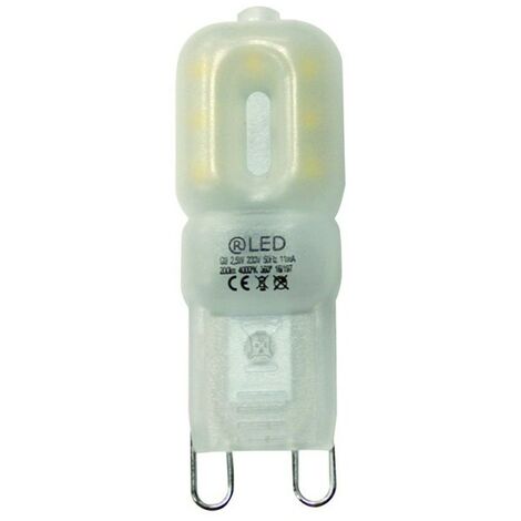 Bombilla LED Regulable G9 (2.5W)  3000ºK (blanco cálido)
