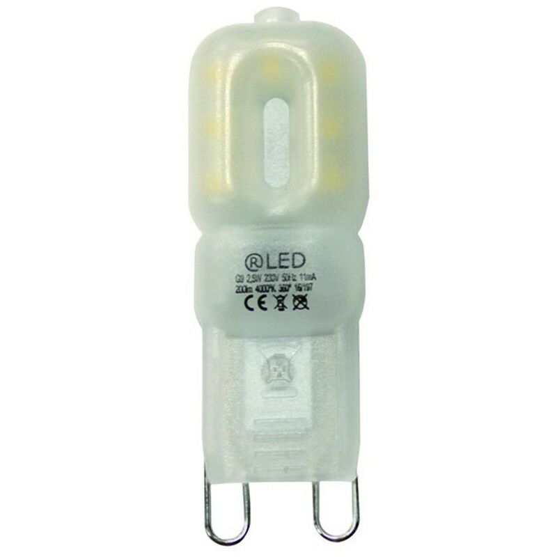 

Bombilla LED Regulable G9 (2.5W) | 3000ºK (blanco cálido)