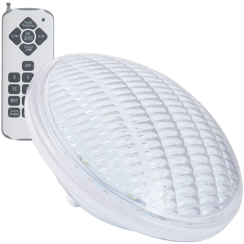 

Bombilla LED RGB PAR56 Piscina Sumergible PC IP68 12V AC 18W RGB con mando . - RGB con mando