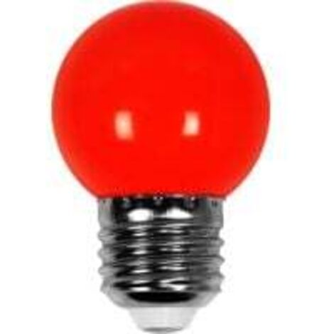 Bombilla LED roja E27 3W - 4,5cm