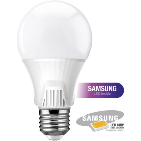 Bombilla LED Samsung Estándar E27 15W Cálida Matel