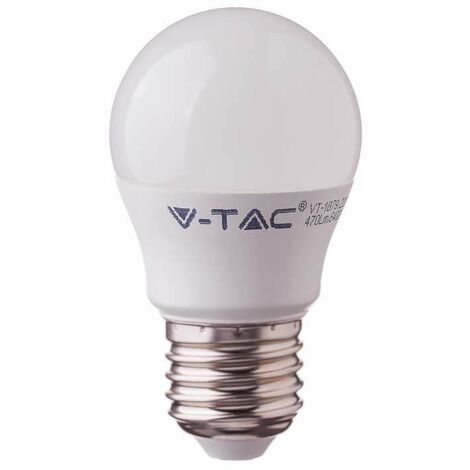 Bombilla LED Samsung G45 E27 5.5W 180° V-TAC PRO Temperatura de color - 4000K Blanco natural
