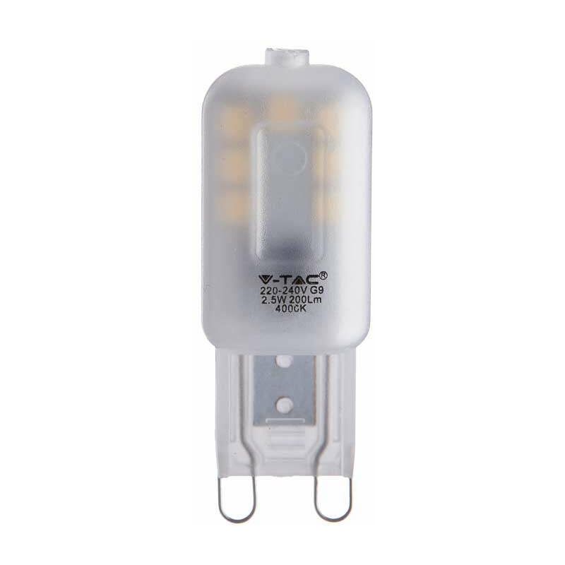 

Bombilla LED Samsung micro G9 2.5W 300° PRO Temperatura de color - 6400K Blanco frío - V-tac