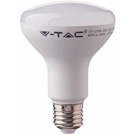 Bombilla LED Samsung R80 E27 10W 120° V-TAC PRO Temperatura de color - 3000K Blanco cálido