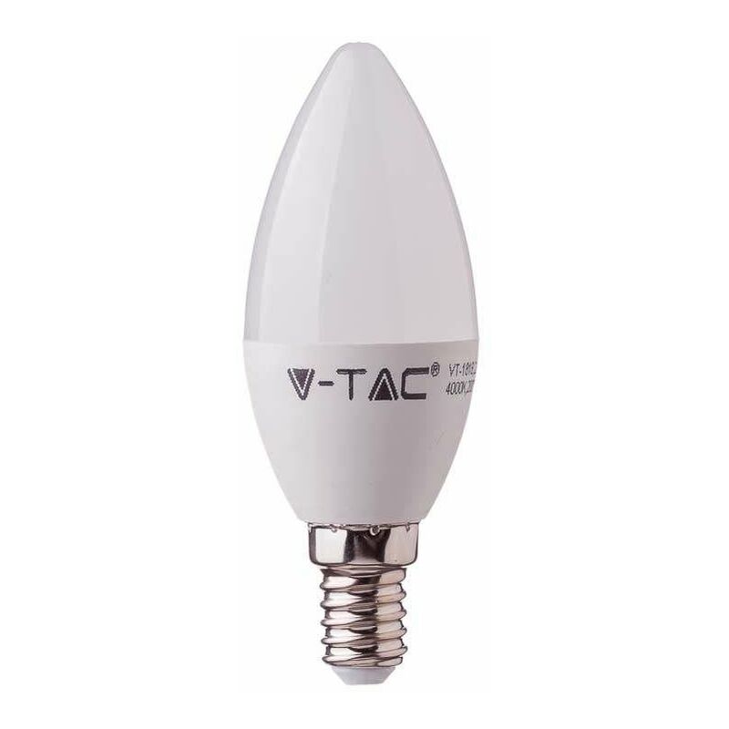 

V-tac - Bombilla LED E14 Samsung Vela C37 4.5W 200° Temperatura de color - 6400K Blanco frío