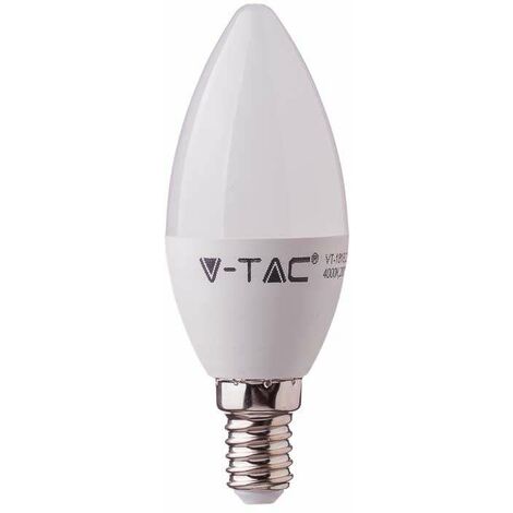 Bombilla LED E14 Samsung Vela 5.5W 200° V-TAC PRO Temperatura de color - 4000K Blanco natural