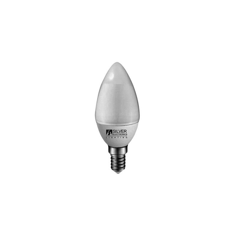 

Bombilla led silver electronic eco vela 5w=35w - e14 - 3000k - 436 lm - 160º - luz calida - a+