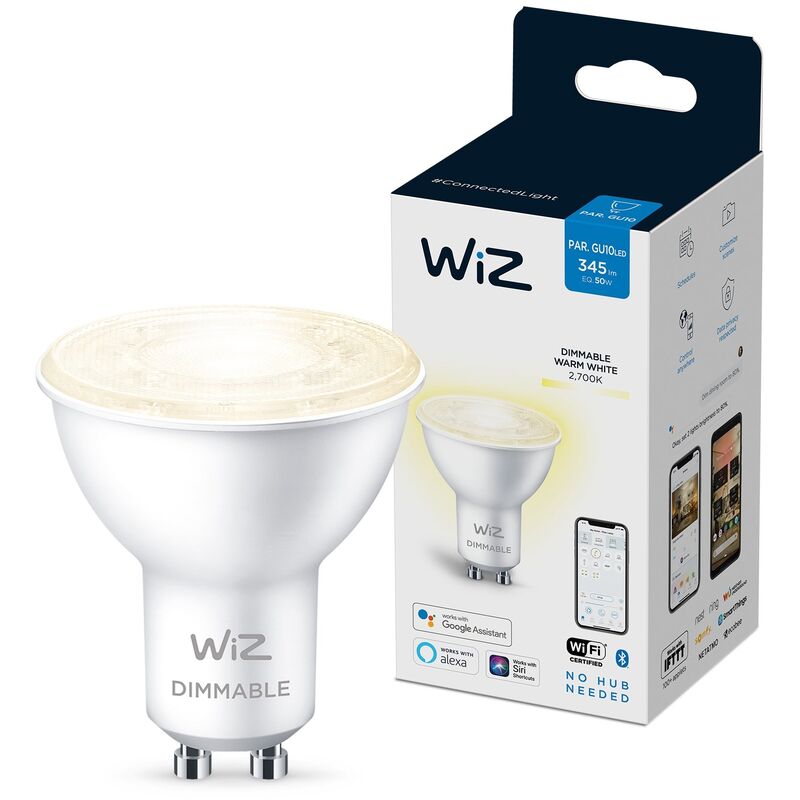 

Philips Bombilla Inteligente, Blanco, Wi-Fi, 4.9 W - Wiz