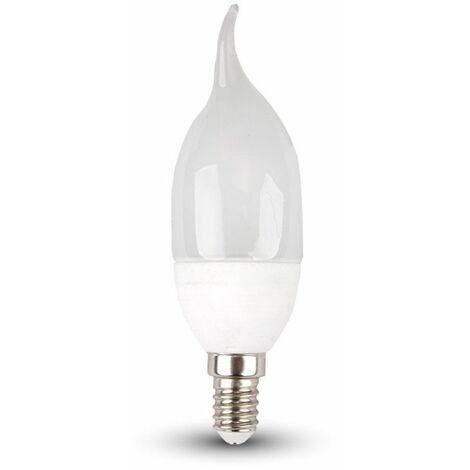 Bombilla LED tipo vela V-TAC E14 de 4 W, color blanco natural