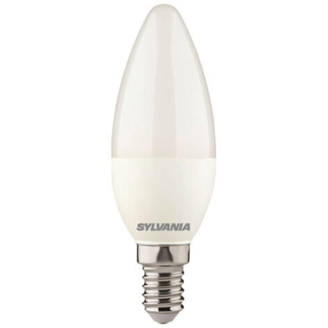 Bombilla Led TOLEDO Vela Satinada regulable E14 4.5w 2700K SYLVANIA 0029367