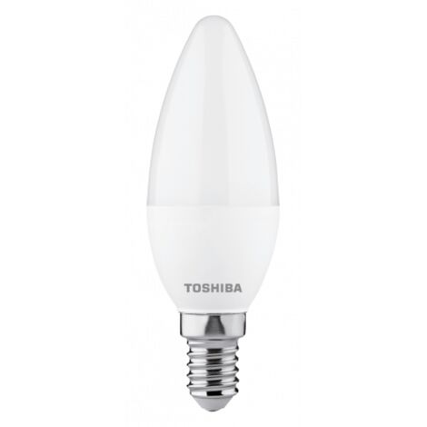 BOMBILLA LED TOSHIBA C37 E14 7W 6500K