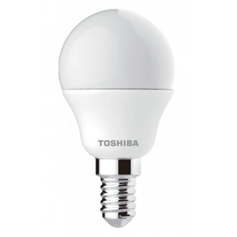 BOMBILLA LED TOSHIBA G45 E14 5W 6500K DIMABLE