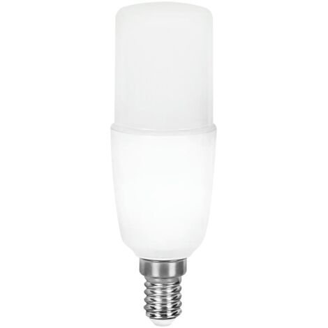 Bombilla LED Tubular T37 E14 10W Neutra Matel