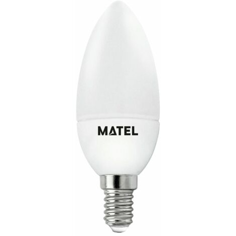 Bombilla LED Vela 3 Intensidades E14 5W Cálida Matel