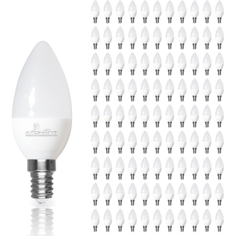 

Bombilla LED Vela C30 E14 7W 680LM | Blanco Frío 6500K - Pack 100 Uds. - Blanco Frío 6500K
