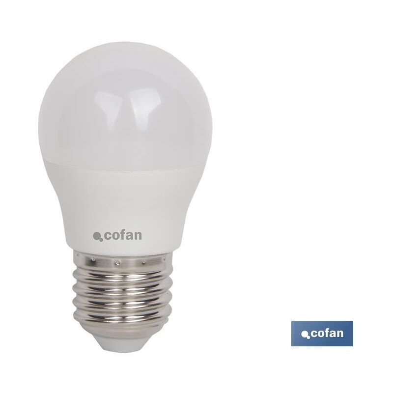 

Bombilla led 5w esfÉrica e27 220 400lm 3000k