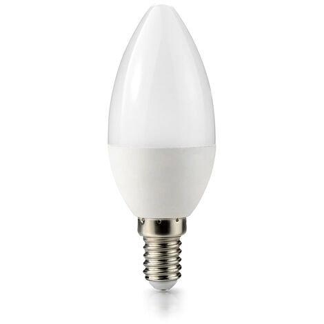 Bombilla LED vela E14 - 6 W - 3000 K