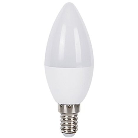 Bombilla LED vela E14 6W 6000K