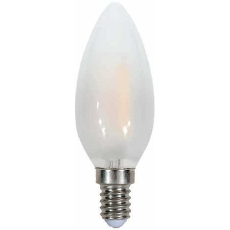 Bombilla led vela Filamento Frost Cover E14 4W 300°