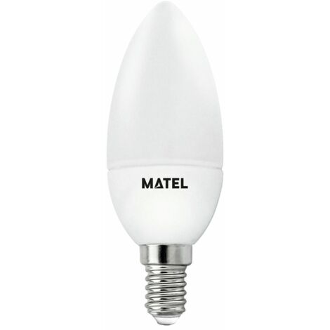 BOMBILLA LED VELA MATEL 5W E14 NEUTRA (3 INTENSIDADES)