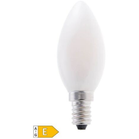 Bombilla LED vela Serie Cristal 4W E14 4000K