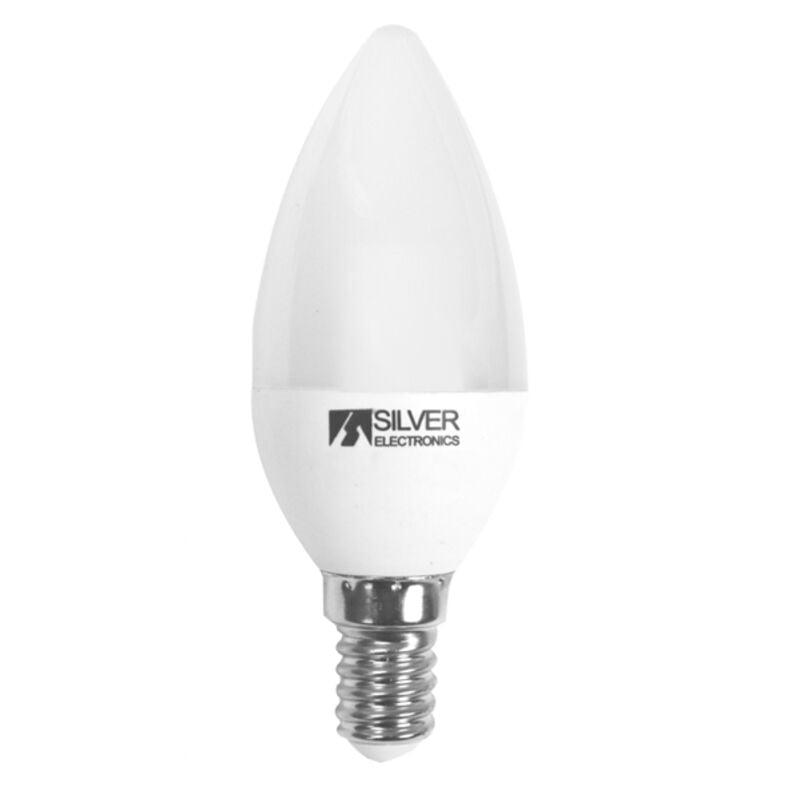 

Bh Design - Vela Silver Electronics Eco E14 5W 3000K A+ (Luz Cálida) 35 W 5 W