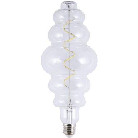 Bombilla led vintage acabado transparente 27 cm(alto)12 cm(ancho)12 cm(largo)