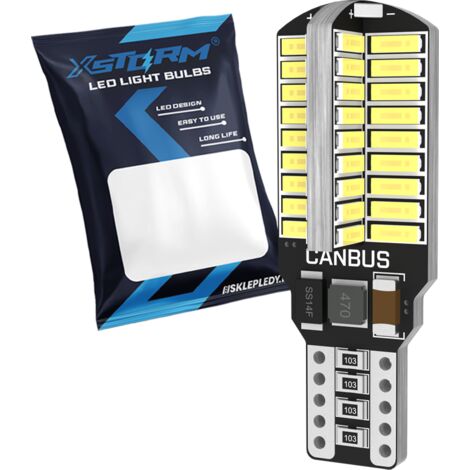 BOMBILLA LED W16W T15 CANBUS REVERSA 72 LED SMD