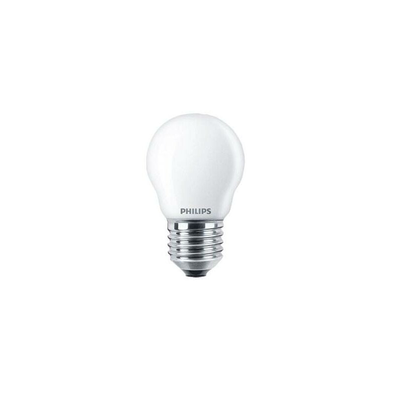 

Lampara Led Esferica Cristal Mate Philips E27 2,2W Calida