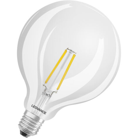 Bombilla ledvance smart+ wifi classic globe125 regulable e27 6w 2700k filamento smt528291wf