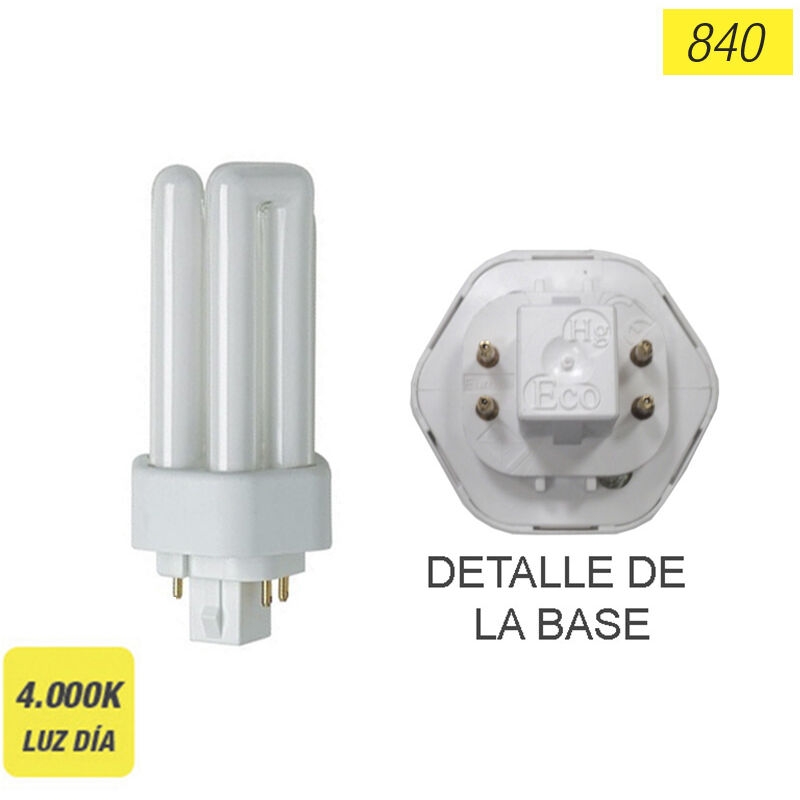 

Bombilla lynx te fsd 42w 840k gx24q-4 ' ' (equivalencia philips: pl-t4p) - Sylvania