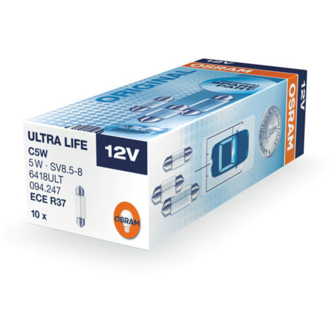 Bombilla Osram ULTRA LIFE C5W 5 EN 1 PIEZA 6418 ULT