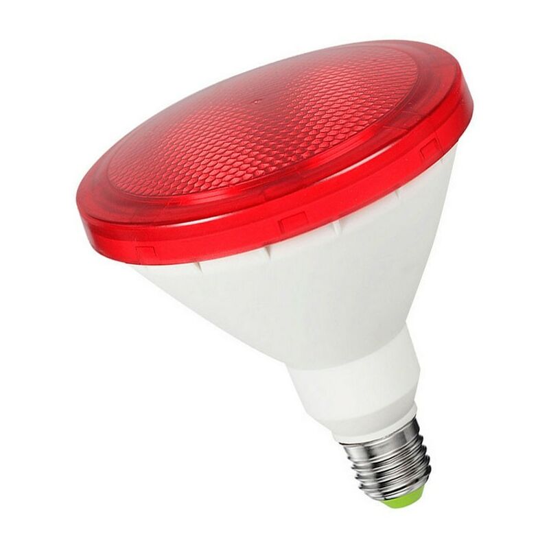 EDM - Bombilla Led Par38 Luz Roja 15W IP64 (Exterior)