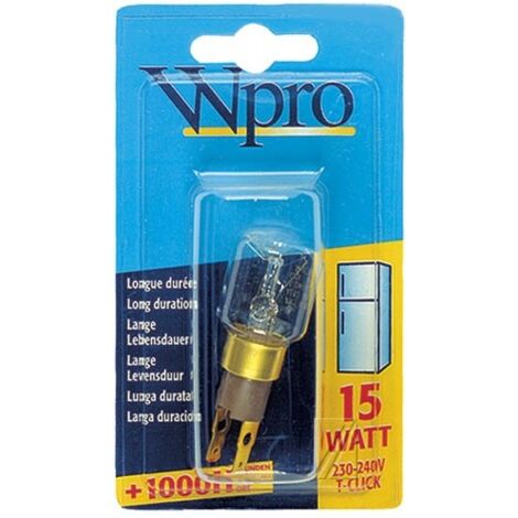 Bombilla para Frigorífico, Congelador WHIRLPOOL 481281728445
