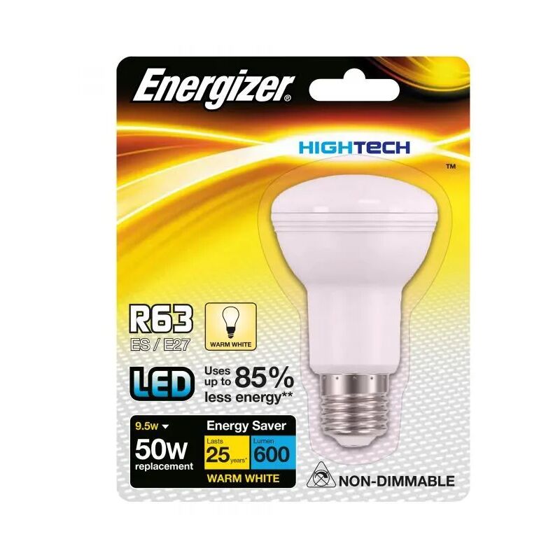 

Bombilla reflectora LED R63 E27, 600 lúmenes, 9,5W/50W