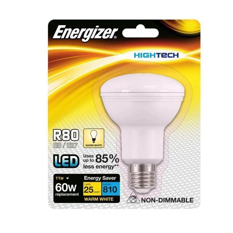 

Bombilla reflectora LED R80 E27, 810 lúmenes, 11W/60W