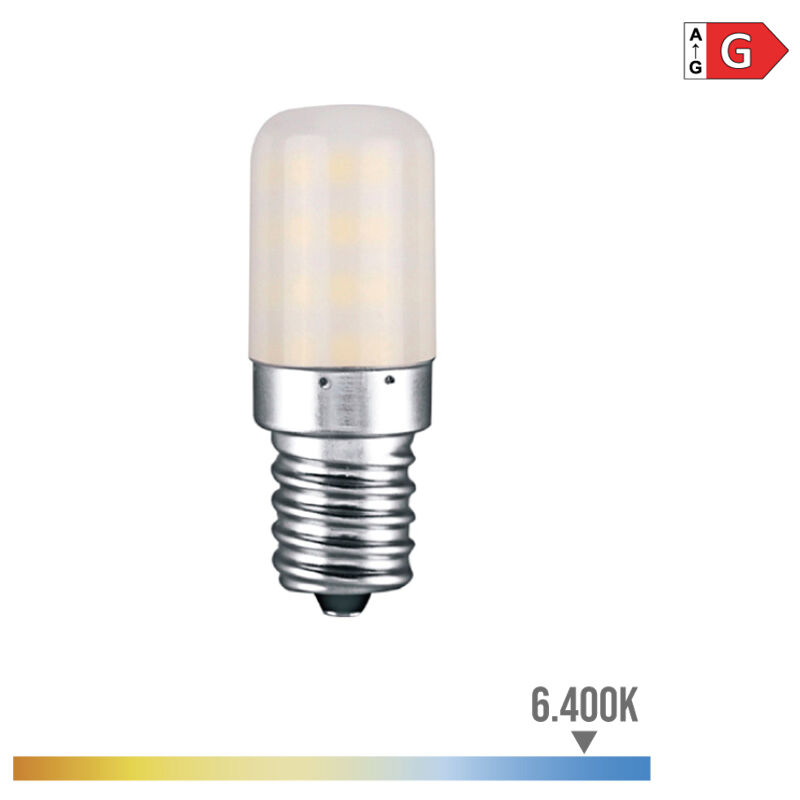 

EDM Bombilla pebetero led e14 3w 300 lm 6400k luz fria edm