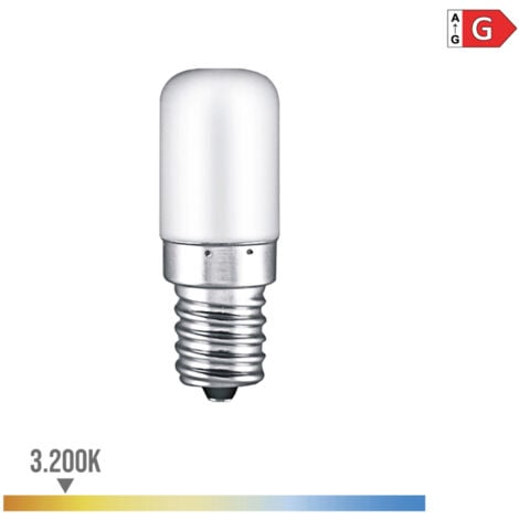 Bombilla Pebetero Tubular Led E14 1.8W 130LM 3200K Luz Cálida Ø1.8X4.8CM EDM