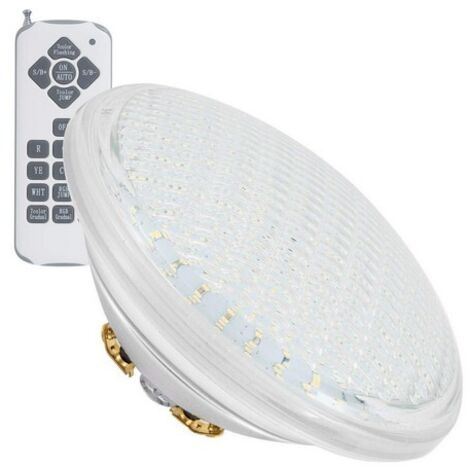 Bombilla Piscina LED RGB Sumergible 12V AC 35W IP68 PAR56 RGB