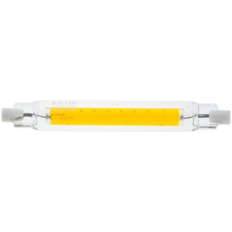 

Bombilla R7S 118mm 1200lm Chip COB 12W | Blanco cálido 3000K