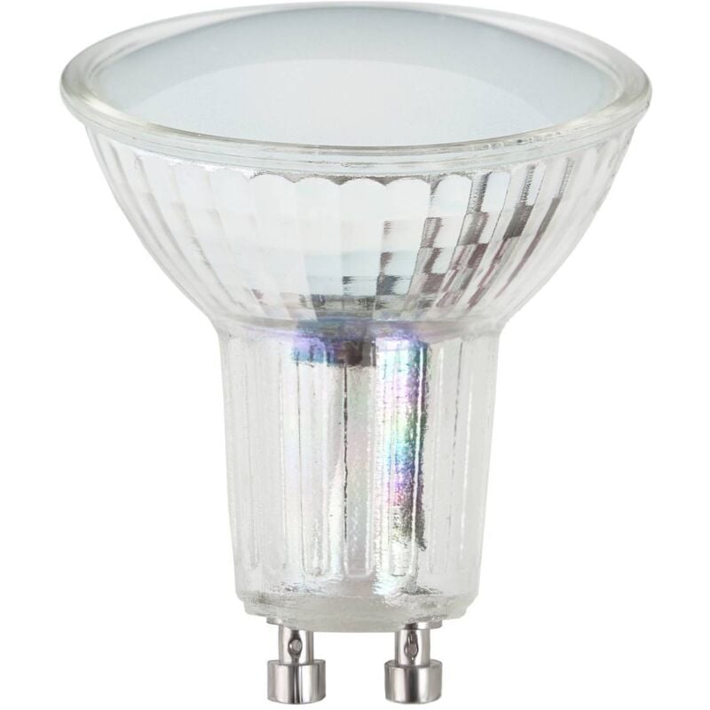 

Bombilla reflectora LED GU10 4,W 3000K 120° vidrio