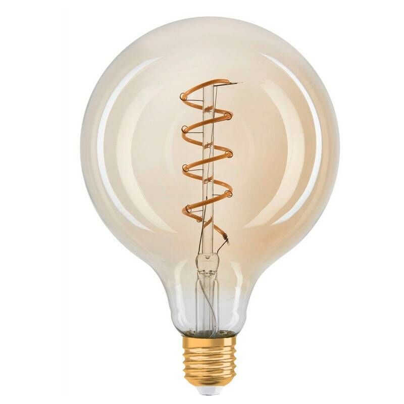 

Bombilla Retro Vintage globo filamento espiral E27 G125 4W