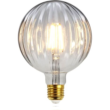 Bombilla Sandía Forma Retro Taladro Sandía 220V 4W 2700K Transparente G95 Sandía