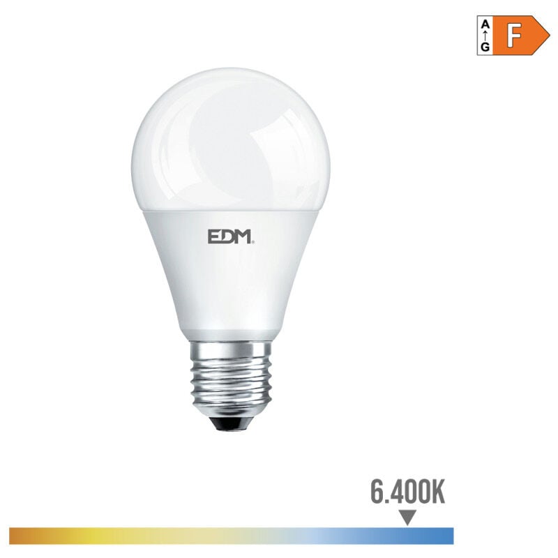 

Bombilla standard led e27 10w 810 lm 6400k luz fria - EDM