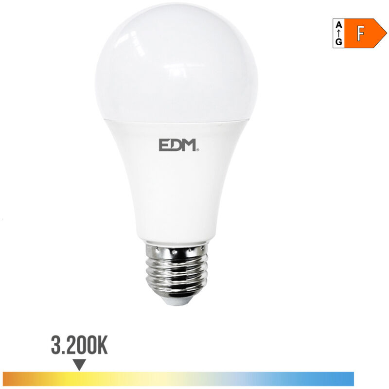 

Bombilla standard led e27 24w 2700 lm 3200k luz calida - EDM