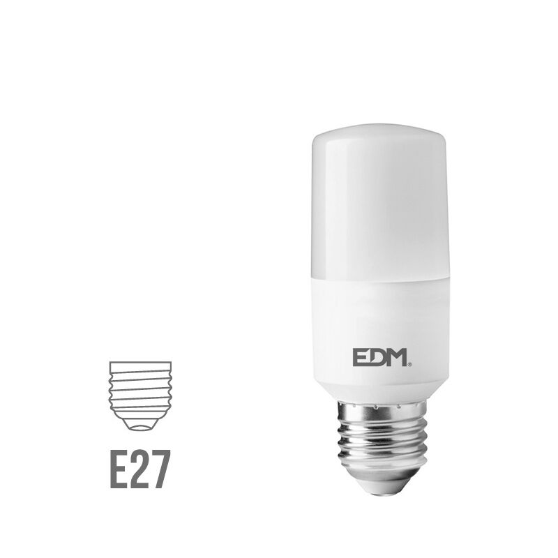 

Bombilla led tubular E27 10w 1100Lm EDM Fría 6400K