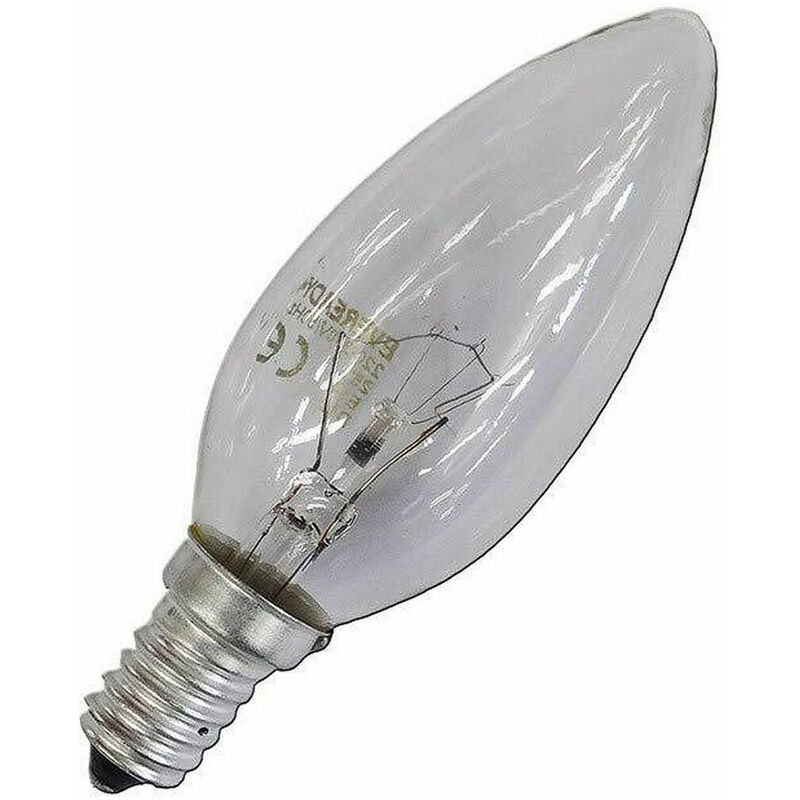 

Bombilla vela a 60w e14 125v (solo uso industrial) - Clar