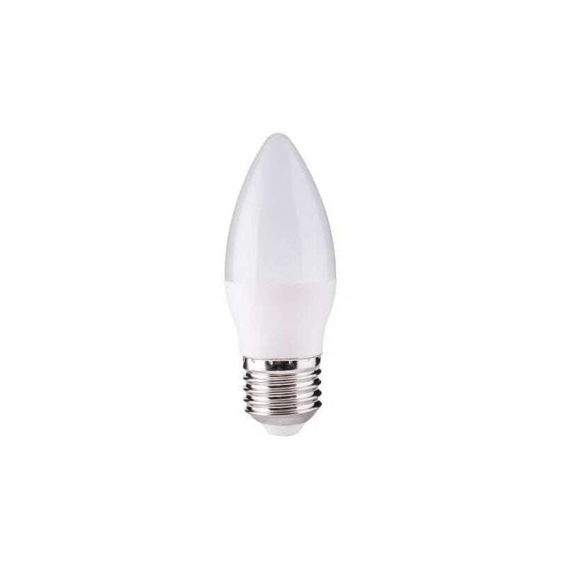 

Bombilla vela LED E27 C37 4.2W 300lm Opal | Blanco Cálido