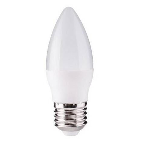Bombilla vela LED E27 C37 4.2W Opal